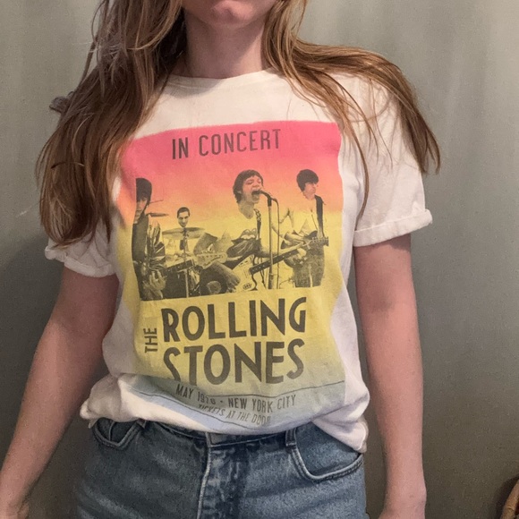 American Eagle The Rolling Stones Multicolored Graphic Tee - Picture 2 of 4